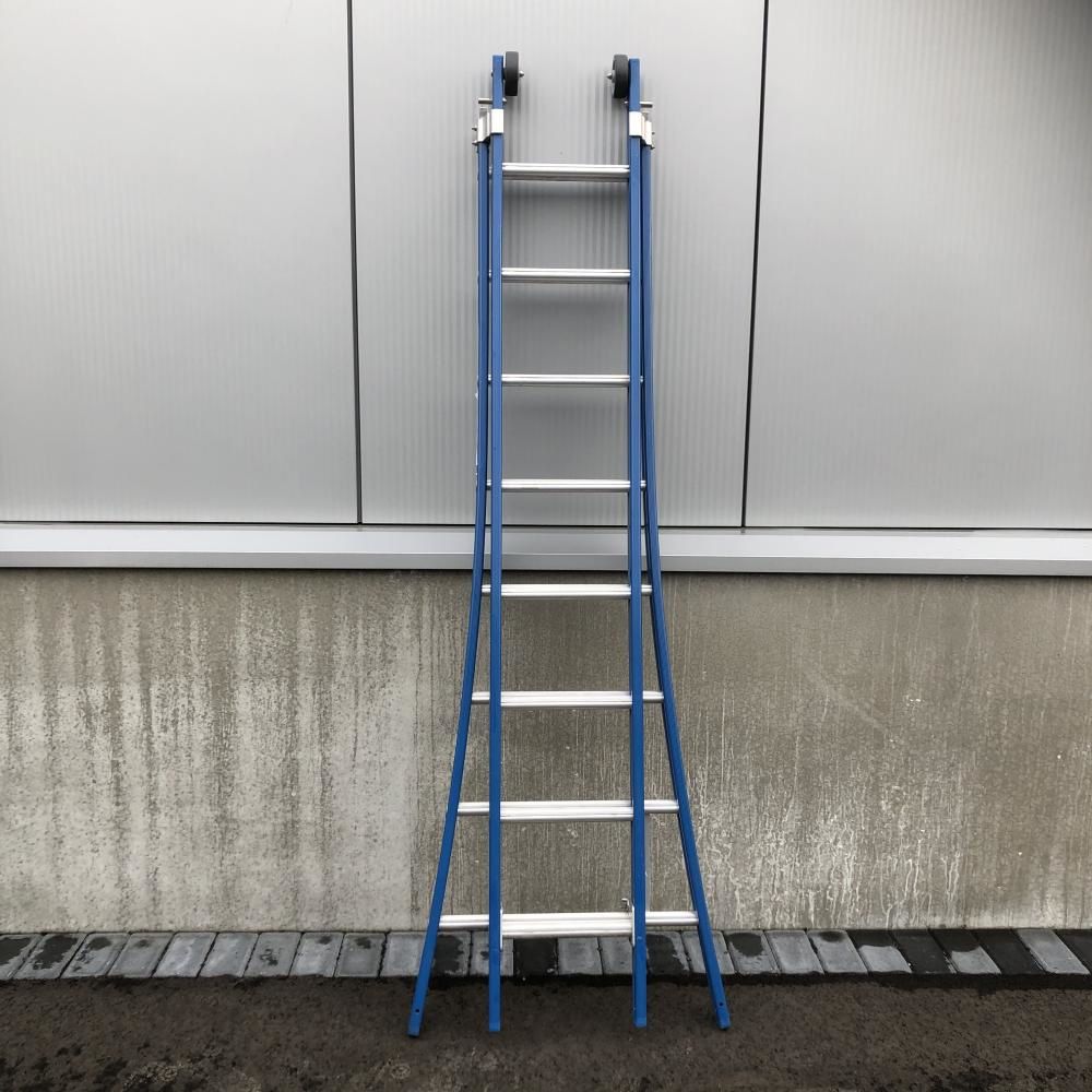 asc premium ladder 2x8 sporten ingeklapt