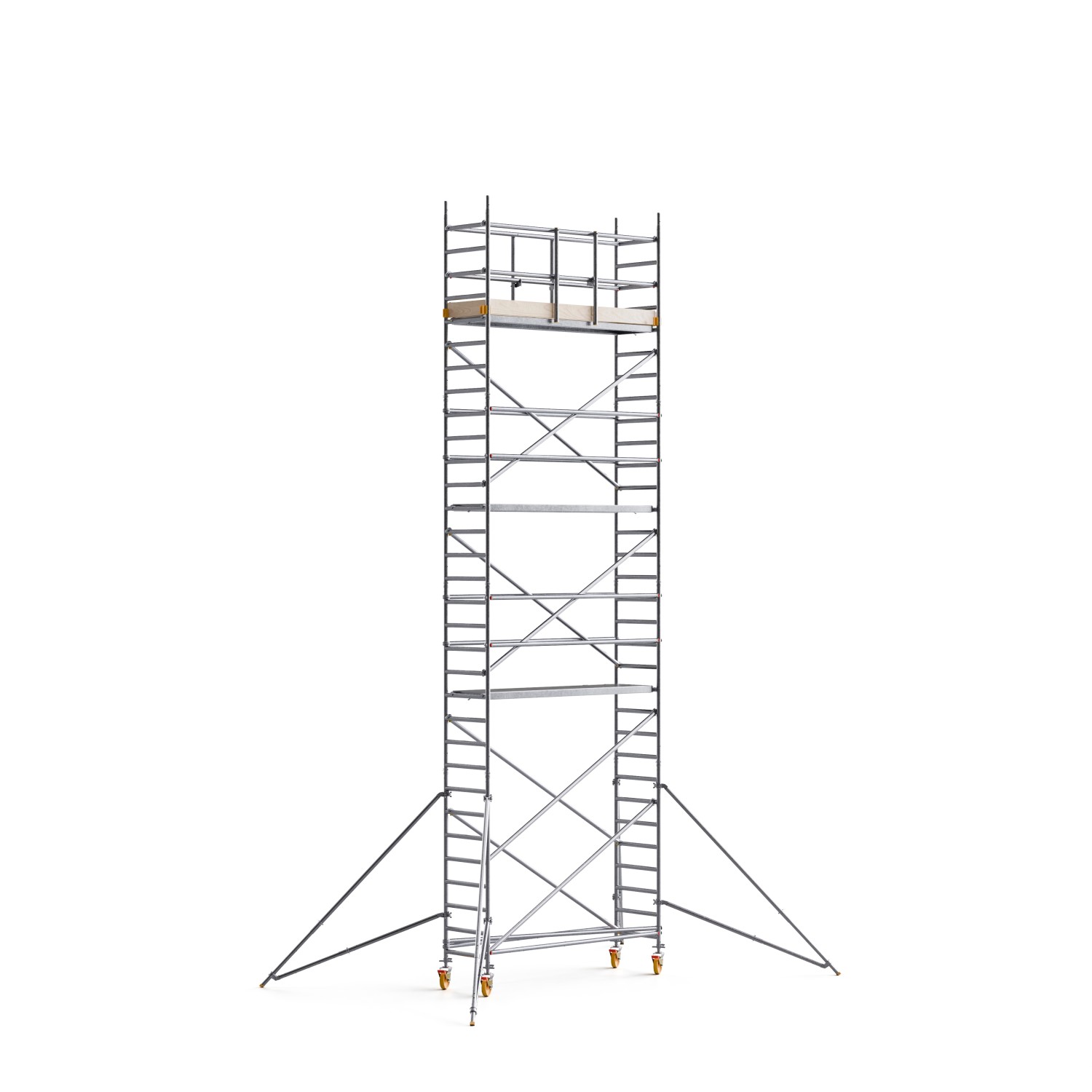 Custers CR Rolsteiger Mobile Guard 0.7x2.5m, platform hoogte 200 cm  tot 1200 cm