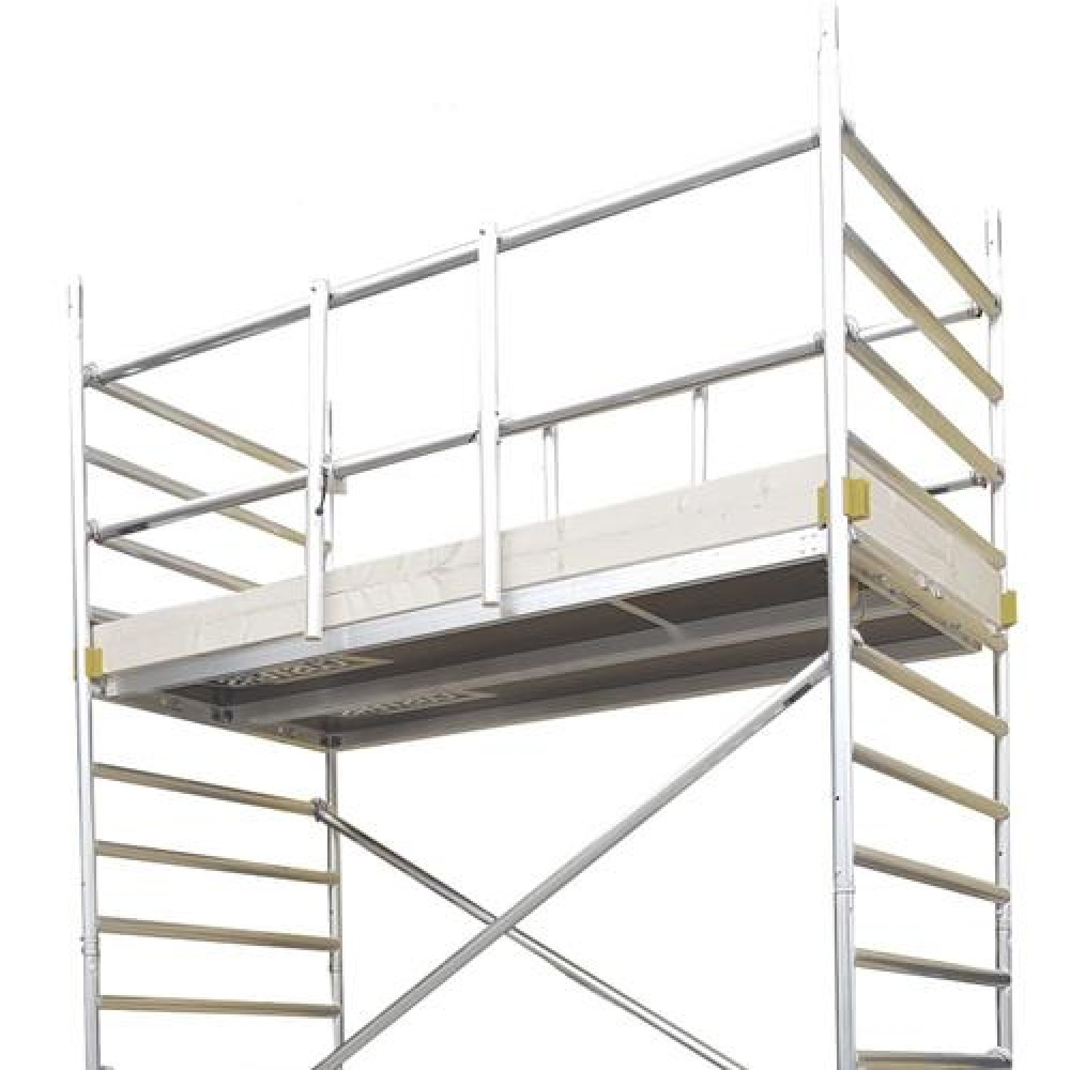Custers CR Rolsteiger Mobile Guard 1.3x2.5m, werkhoogte van 200 cm tot 1200 cm