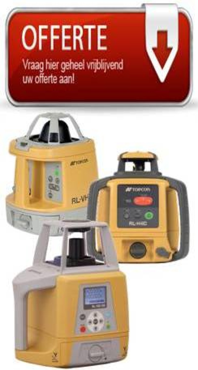 Topcon Afschotlaser RL-200 2S met LS-80X ontvanger